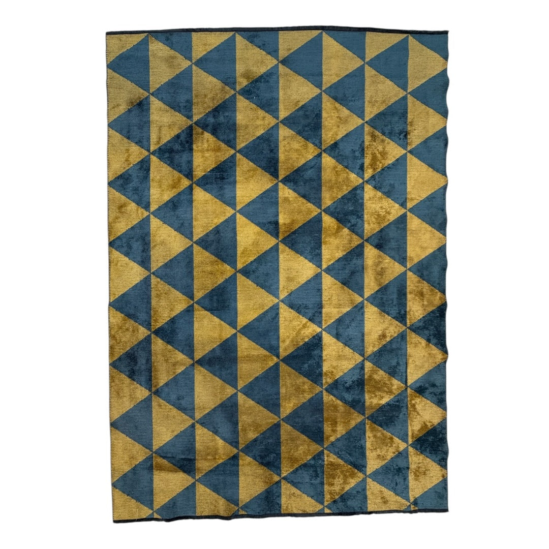 Blue And Gold Loom - Handmade - NC1