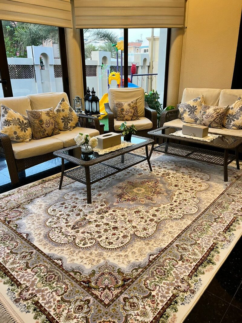 Iranian carpet 1200 reeds machine carpet