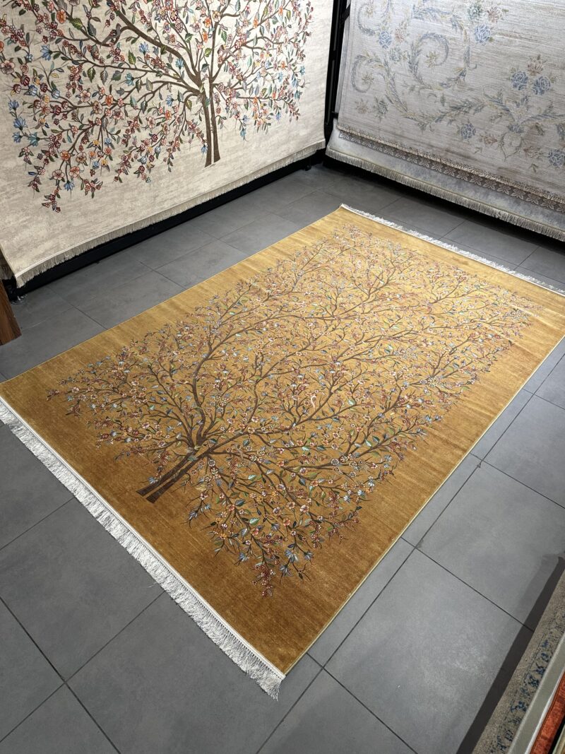 Iranian Carpet modern design machine made 2025
