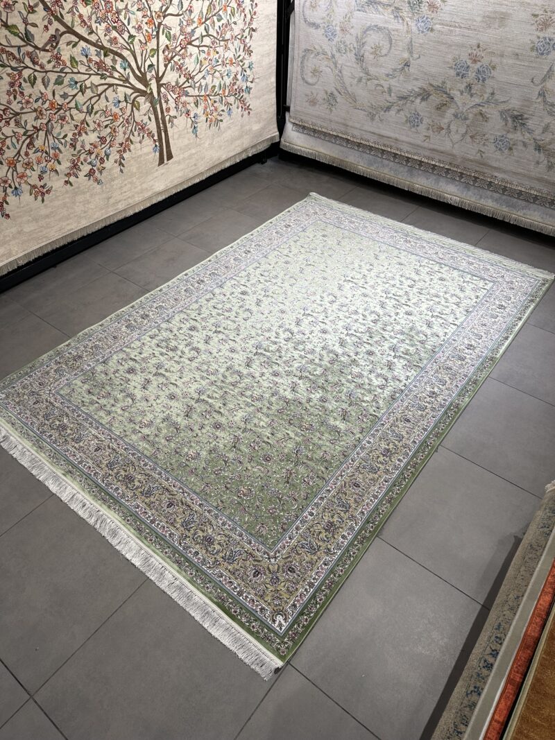 Iranian Carpet modern design machine made 2025