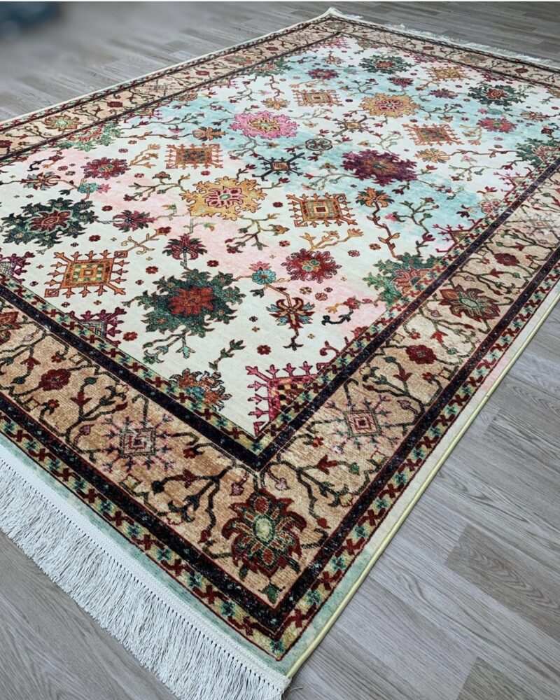 Iranian carpet 1200 reeds machine carpet - Image 3