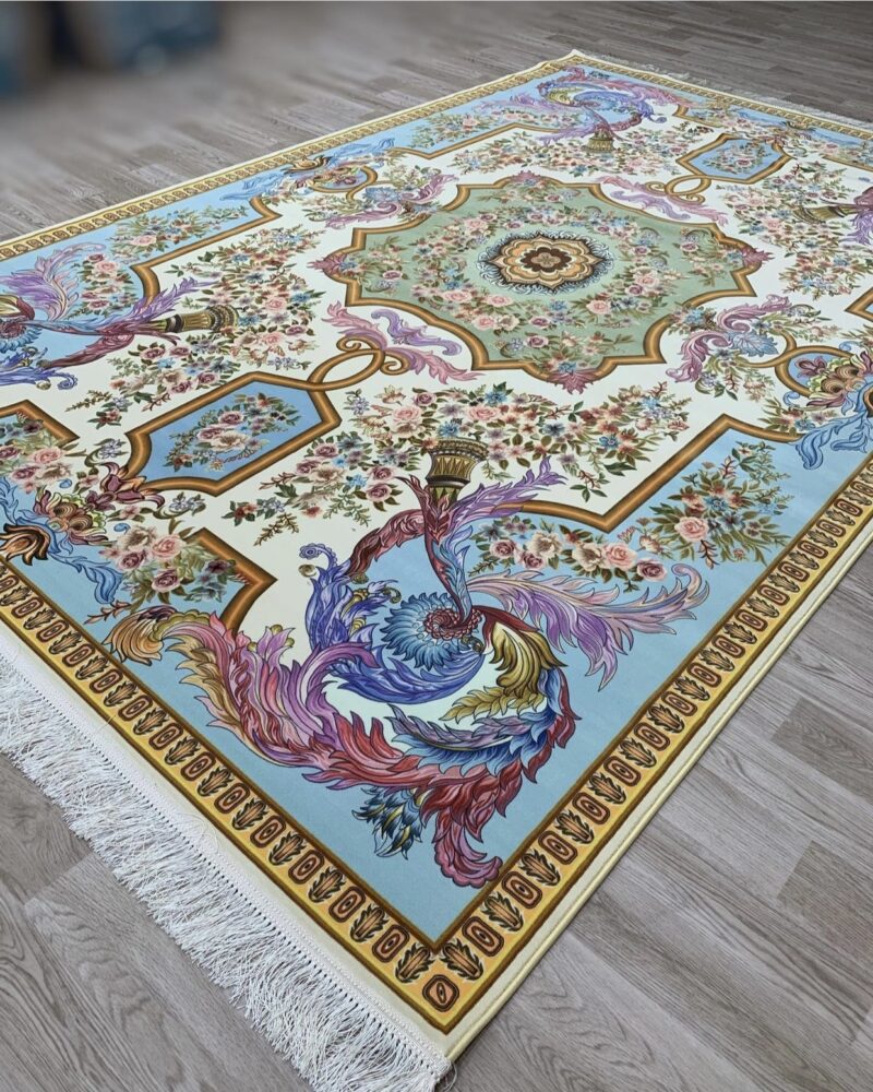 Iranian carpet 1200 reeds machine carpet - Image 2