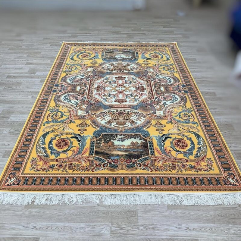 Iranian carpet 1200 reeds machine carpet