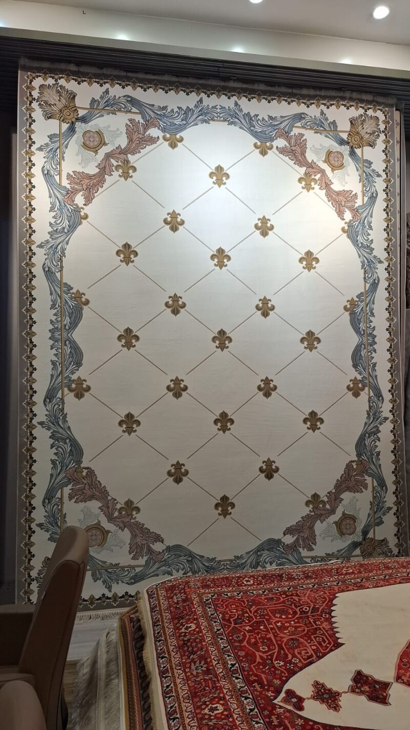Iranian carpet 1200 reeds machine carpet - Image 3