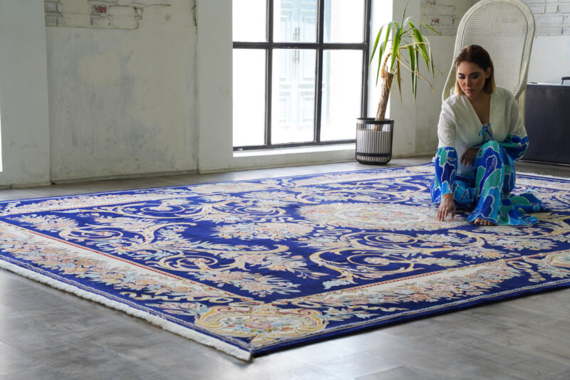Iranian Carpet 1200 Reeds Machine Carpet 2025- modern classic - Image 3